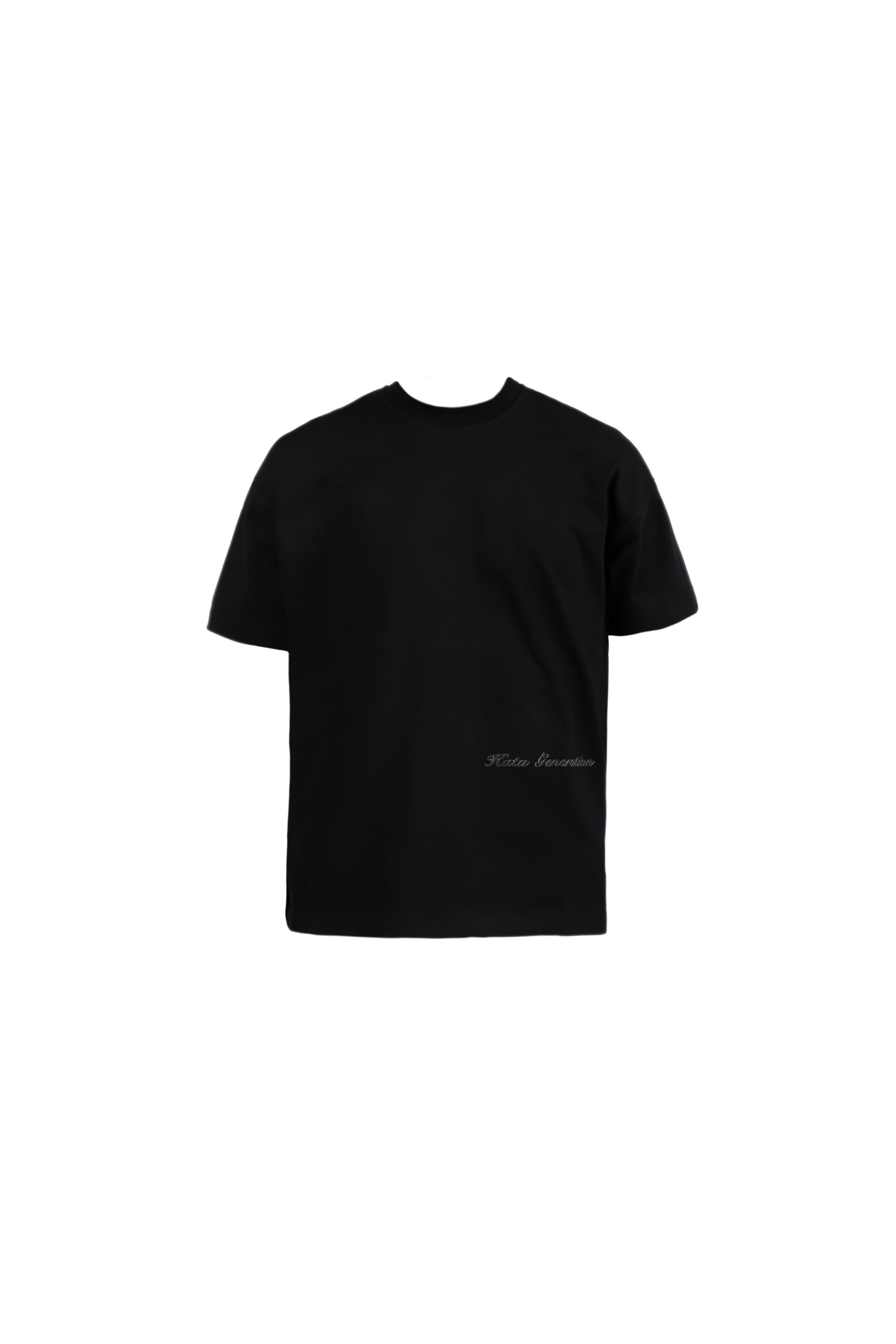 Tee with rubberized print