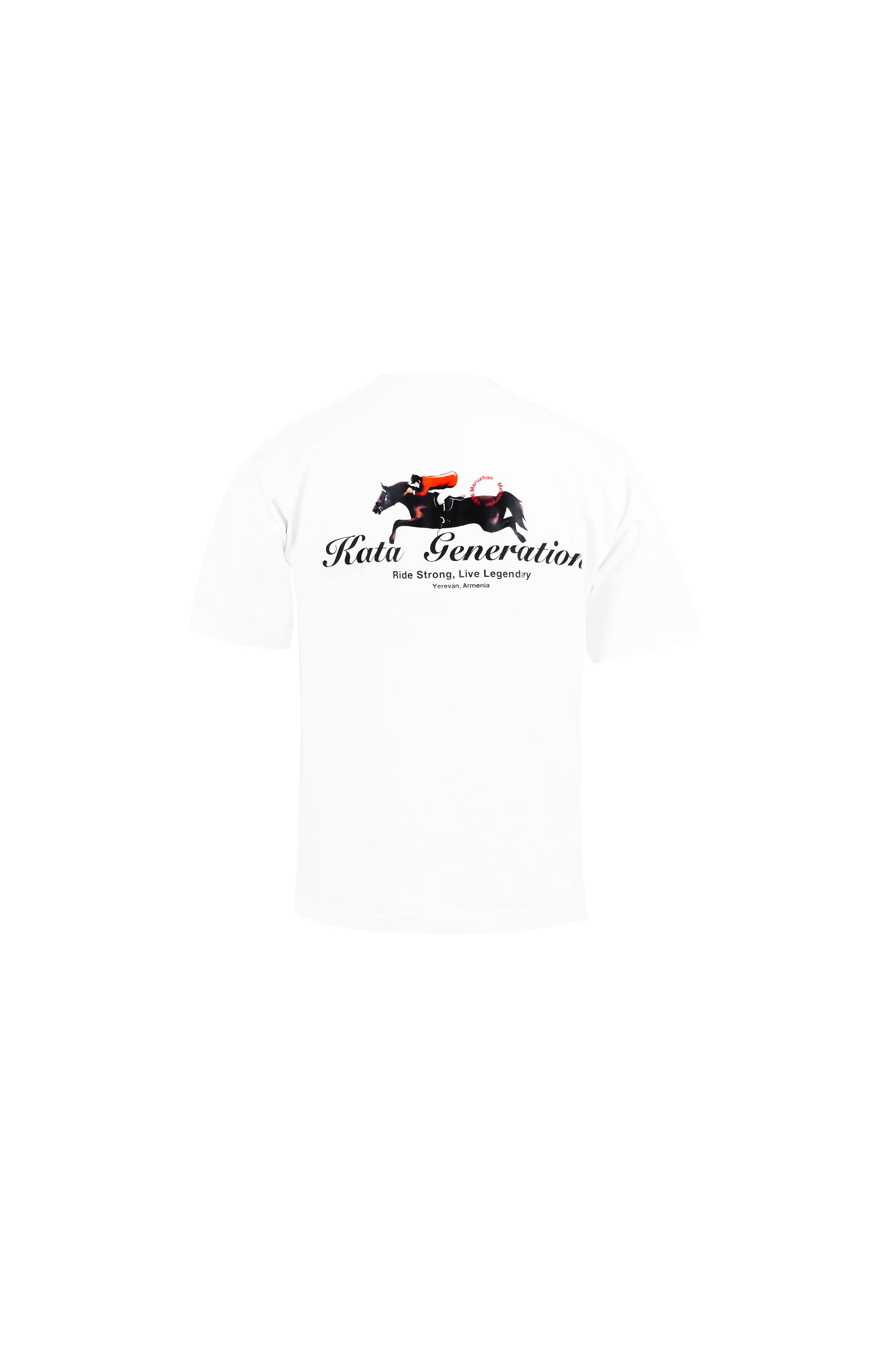 Tee with horse print