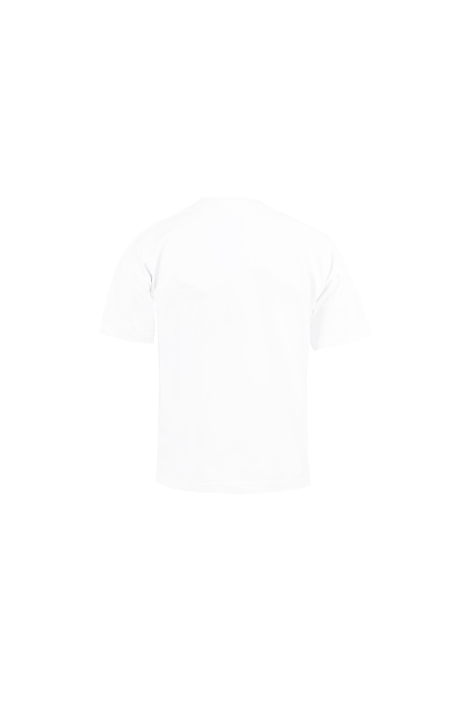 Tee with rubberized print