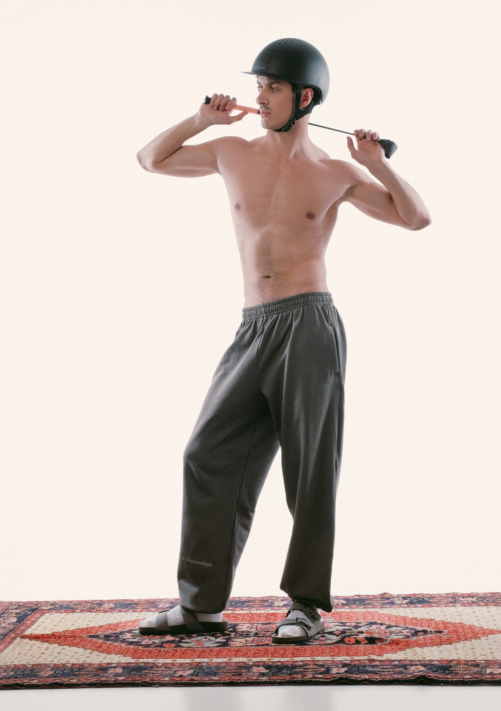 French terry sweatpants