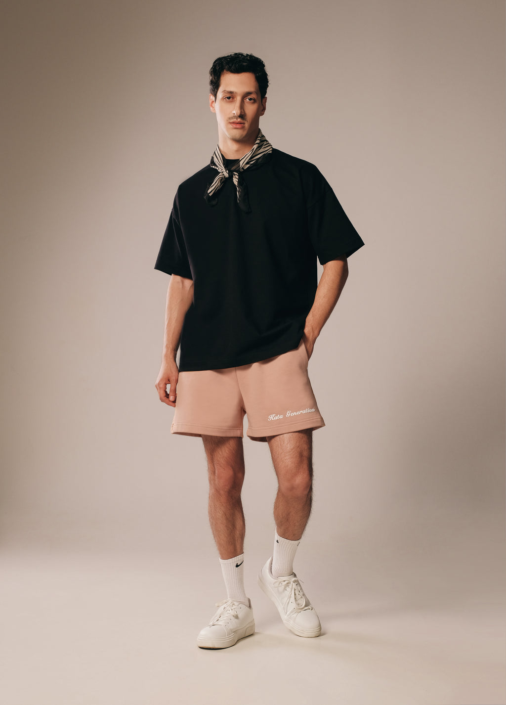 French terry sweatshorts