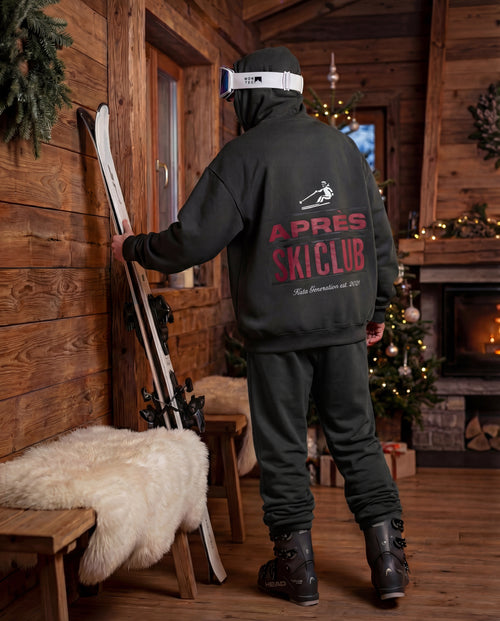 Après Ski Club Hoodie — Deep Khaki